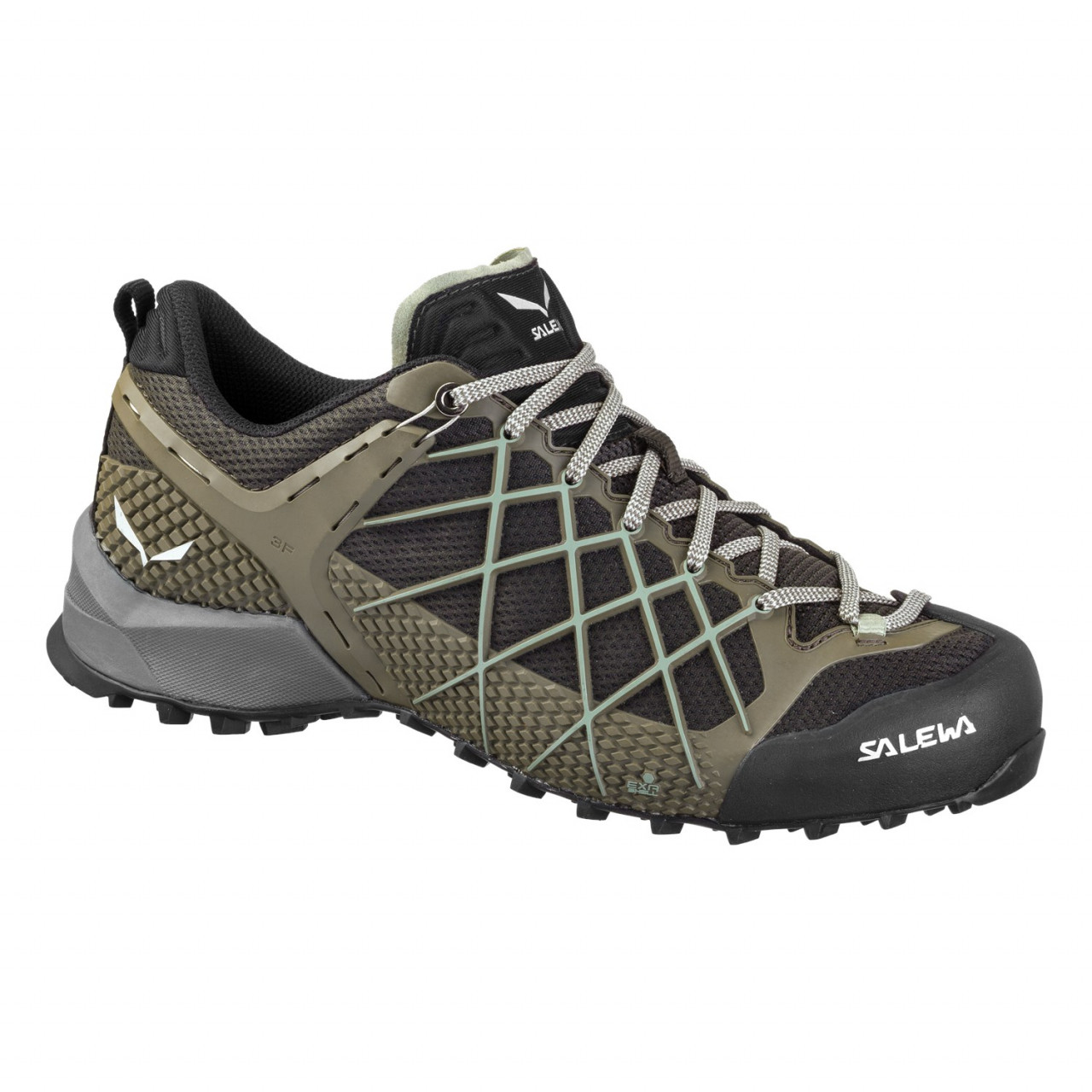 Salewa Wildfire Erkek Outdoor Ayakkabı Siyah/Zeytin Yeşili Türkiye 693812BLX
